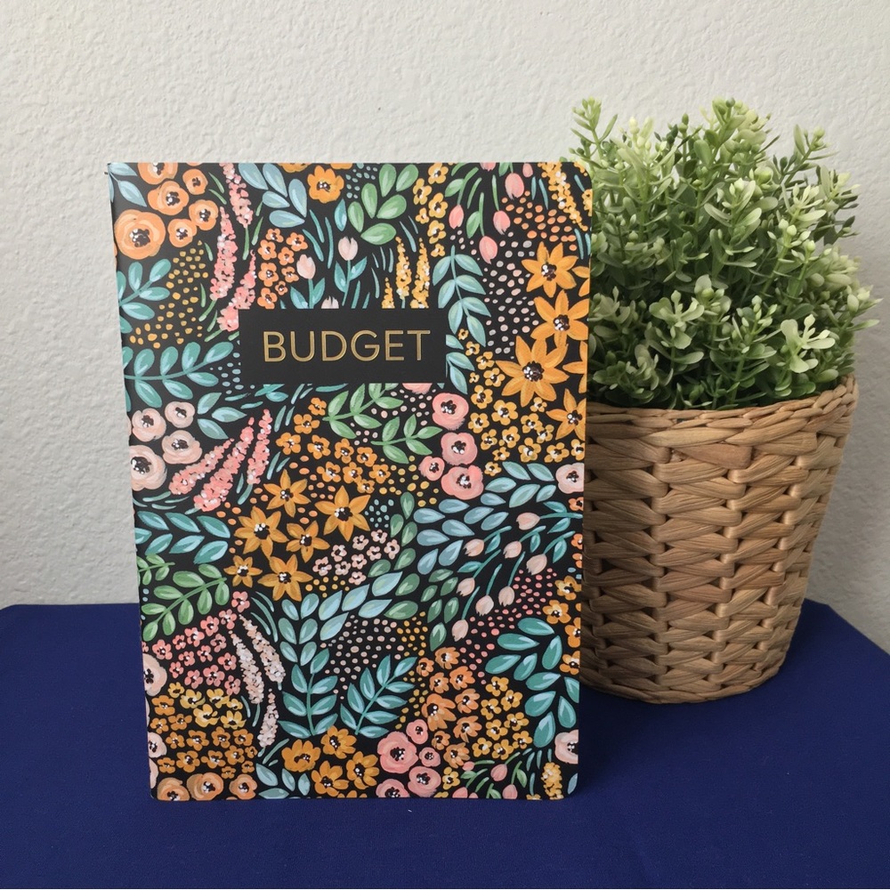 Budget Planner Notebook & Sticker Sheet Set